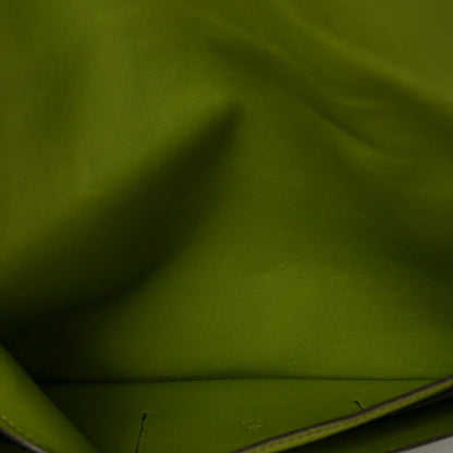 Hermes Togo Dogon Duo Wallet Vert Anis 7 of 8