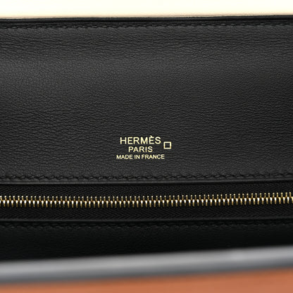Hermes Togo Matte Alligator Swift Touch 24/24 29 Black Nata Gold 6 of 11