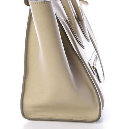 Celine Smooth Calfskin Mini Luggage Light Grey 29 of 31