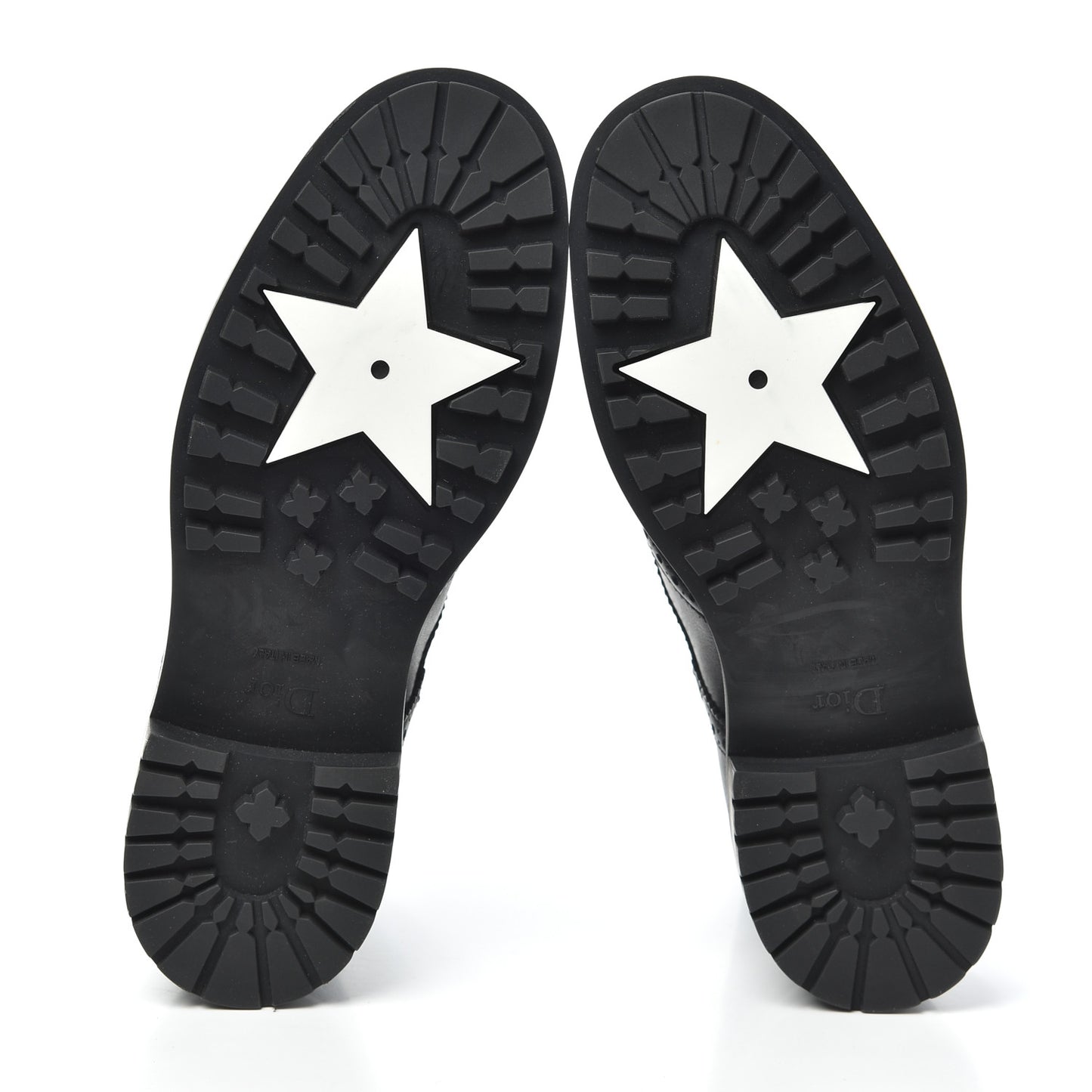 Calfskin Diorunit Low Boot 36 Black