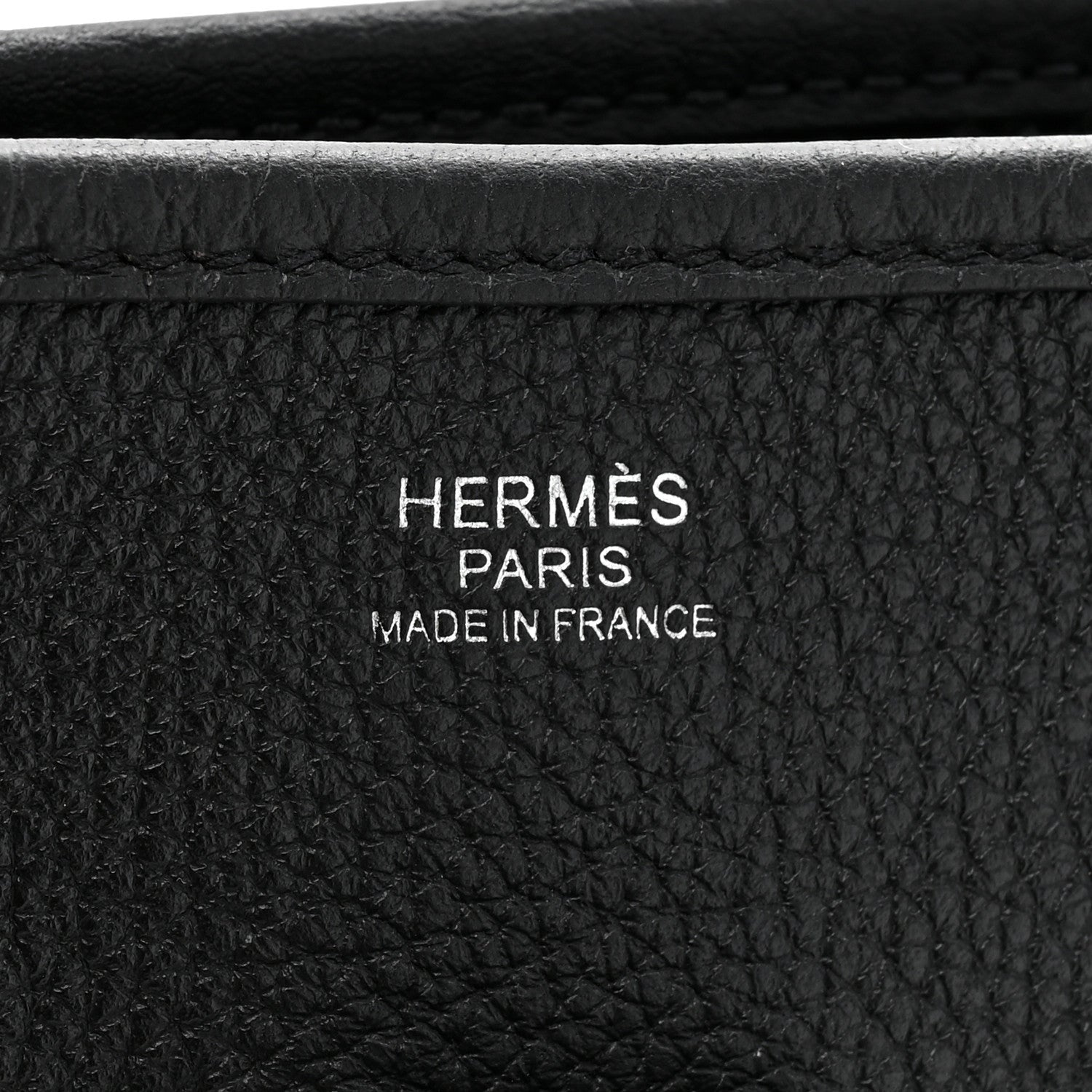 Hermes Taurillon Clemence EVELYNE III PM Black 6 of 12