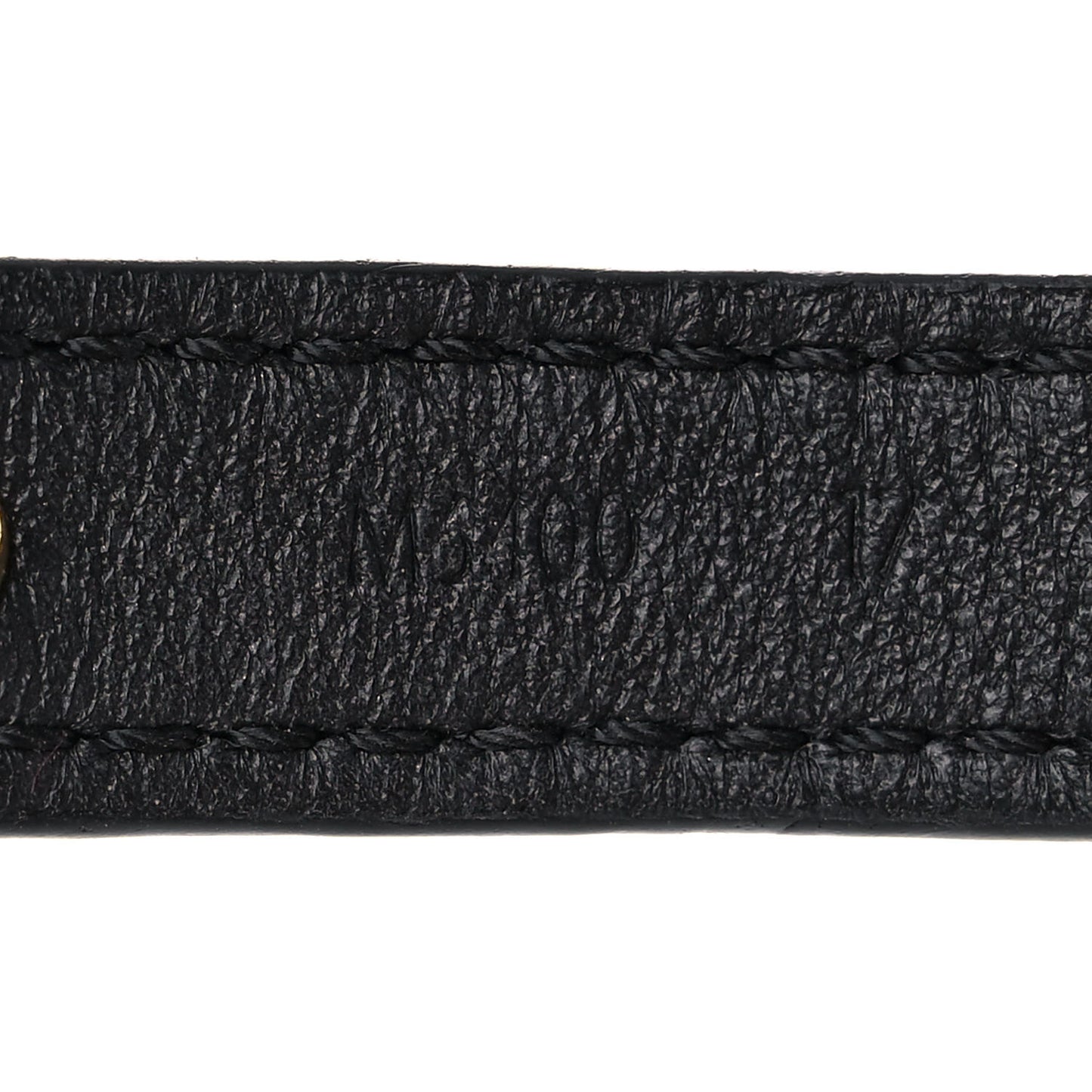 Epi Twist It Bracelet 17 Black