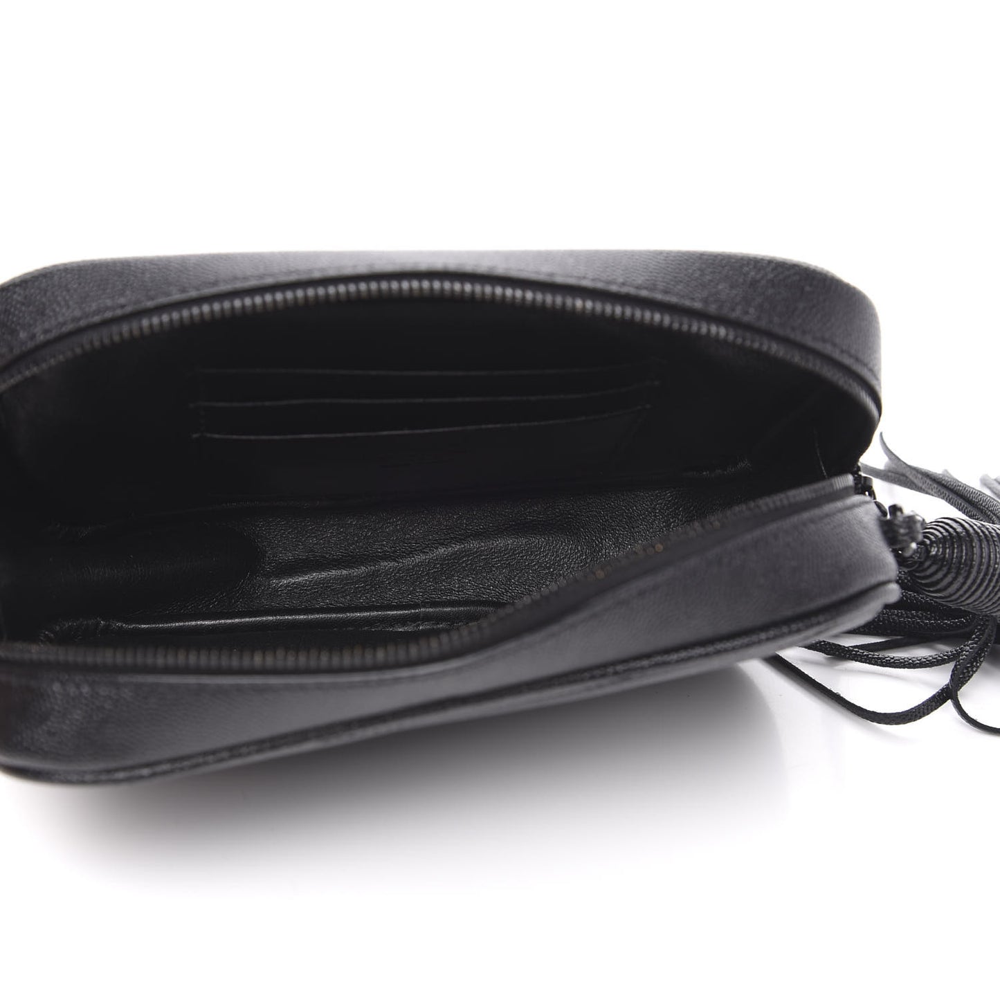 Grain De Poudre Matelasse Monogram Mini Lou Camera Bag Black