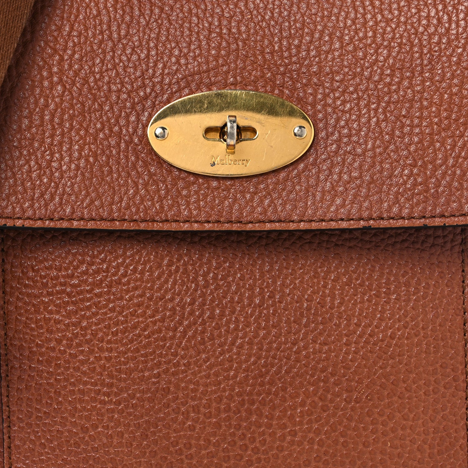 Mulberry Grain Calfskin New Antony Messenger Crossbody Oak 9 of 16