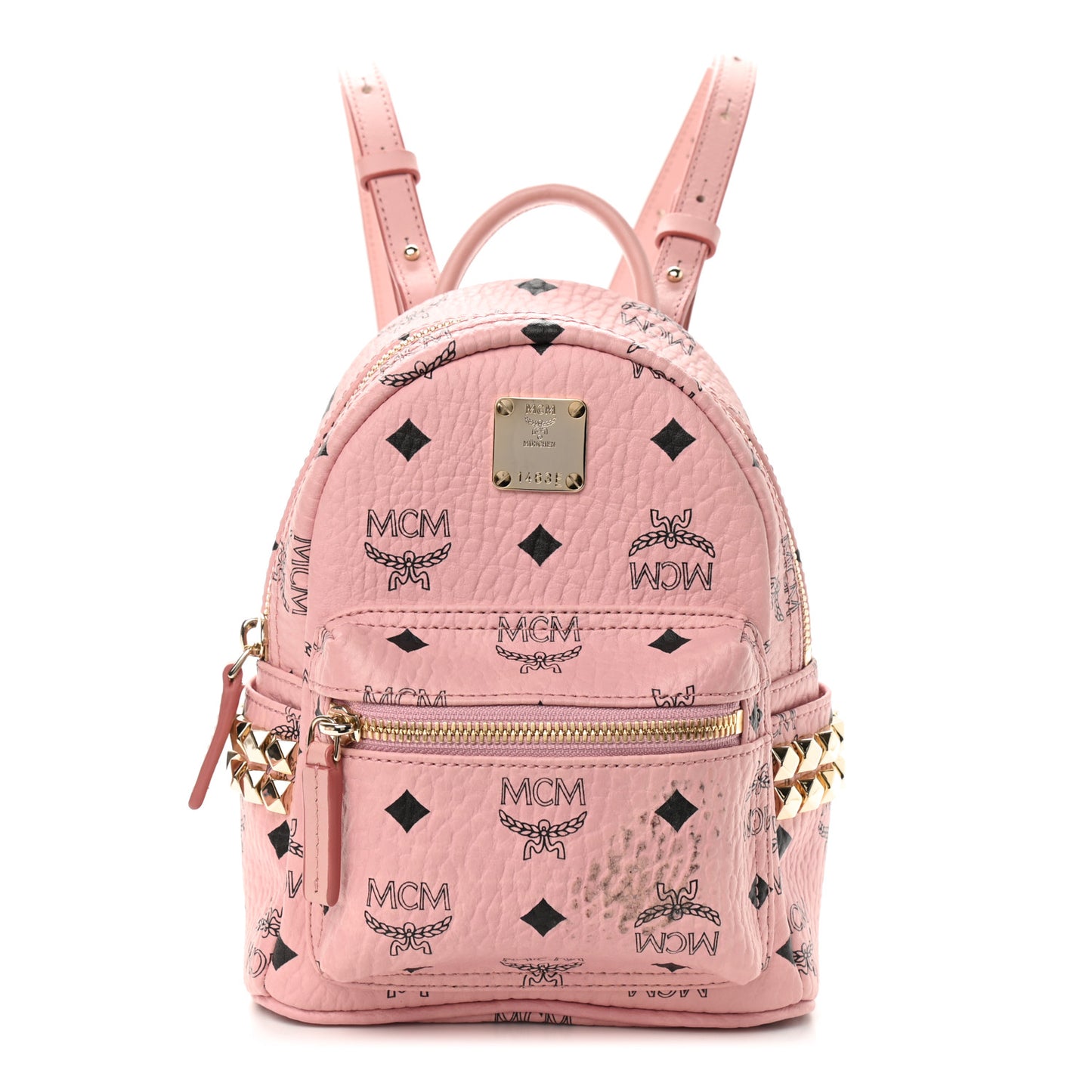 Visetos Side Stud X-Mini Stark Backpack Soft Pink