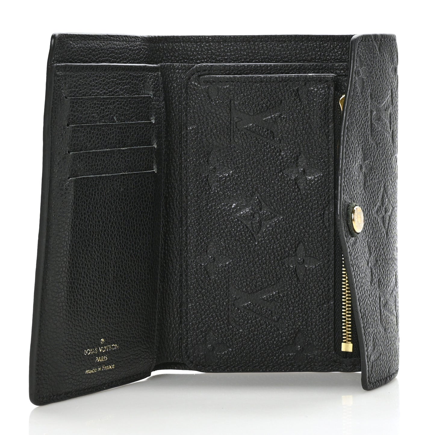 Empreinte Compact Curieuse Wallet Black