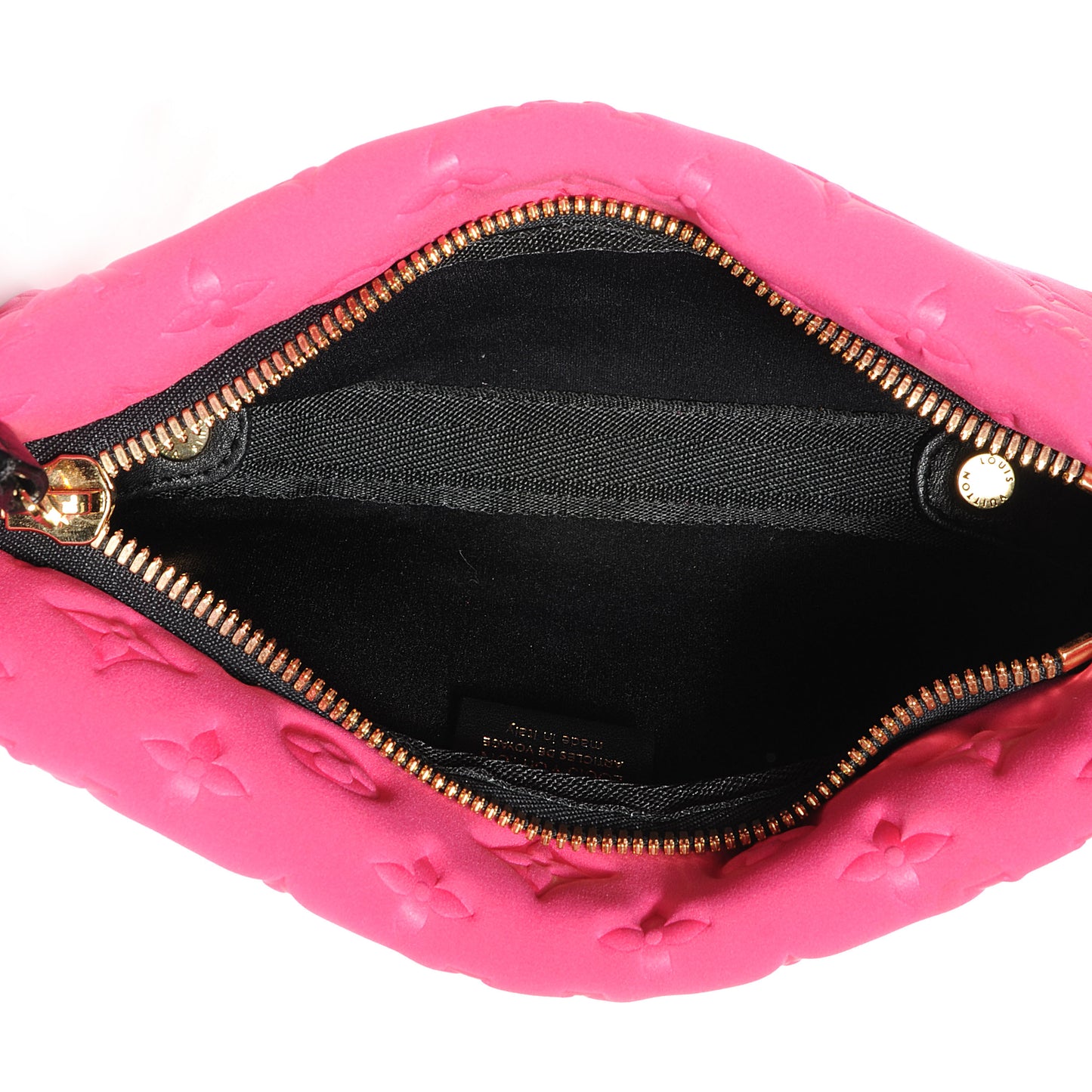 Monogram Scuba Clutch Pochette Fuchsia