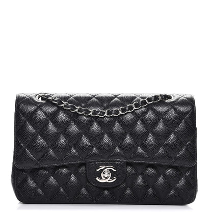 Chanel Caviar Quilted Medium Double Flap Black 1 of 9