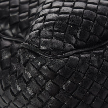 Bottega Veneta Wool Nappa Intrecciato Tote Black 13 of 13