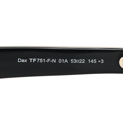 Tom Ford Acetate Dax Sunglasses TF751 Black 6 of 8