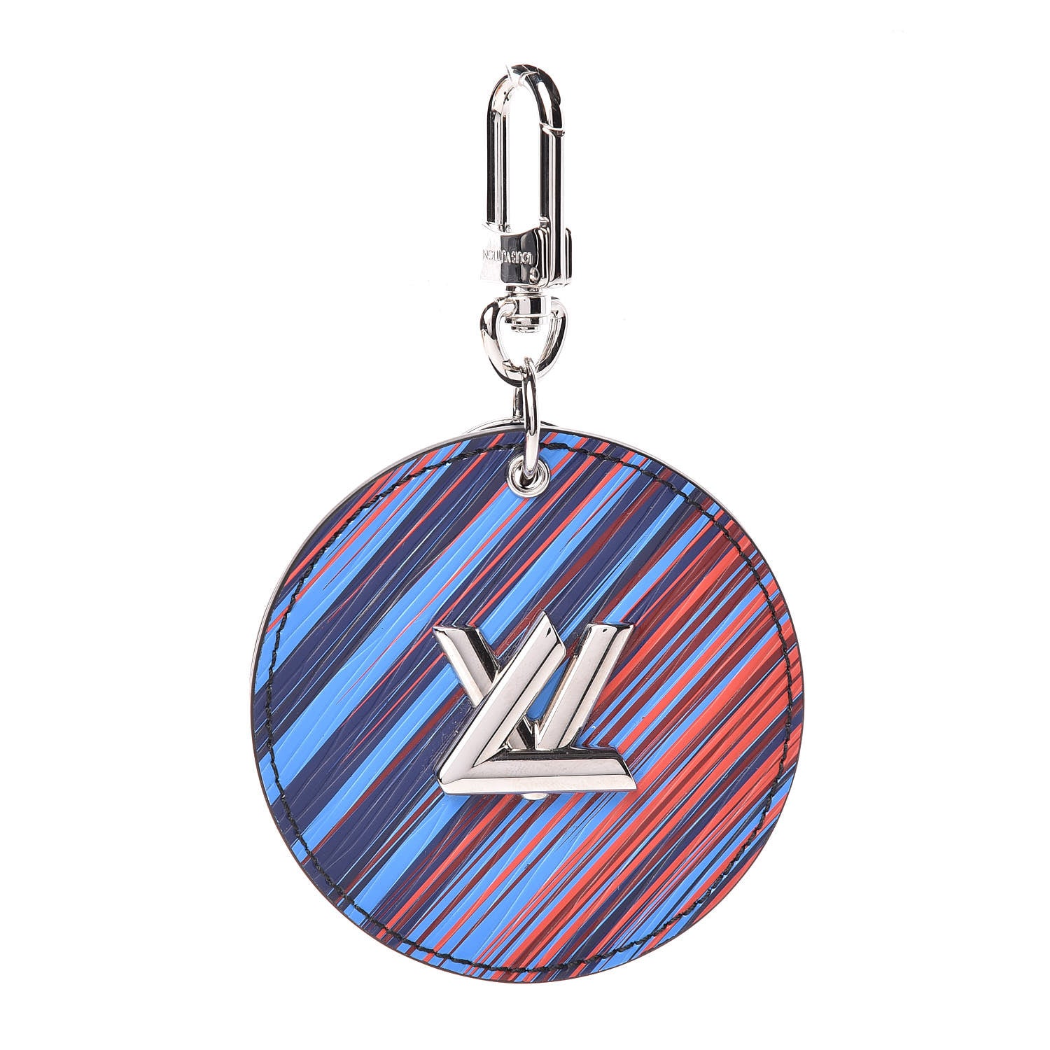 Louis Vuitton Epi Tropical Printed Mirror Bag Charm Key Holder Vert Rouge 1 of 5