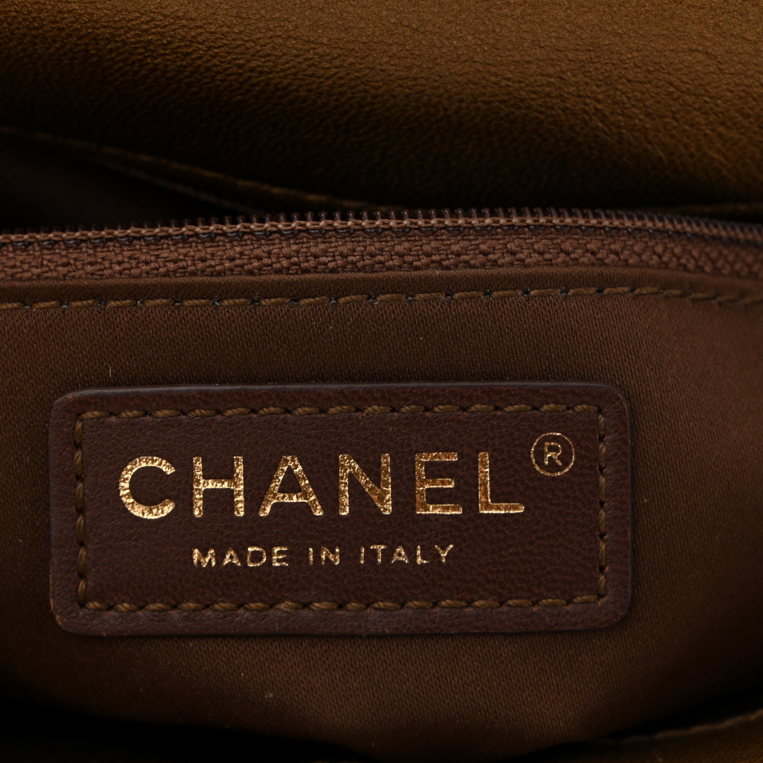 Chanel Sequin Medium Single Flap Gold 6 of 10