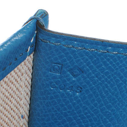 Hermes Epsom Jige Clutch Bleu Izmir 7 of 7