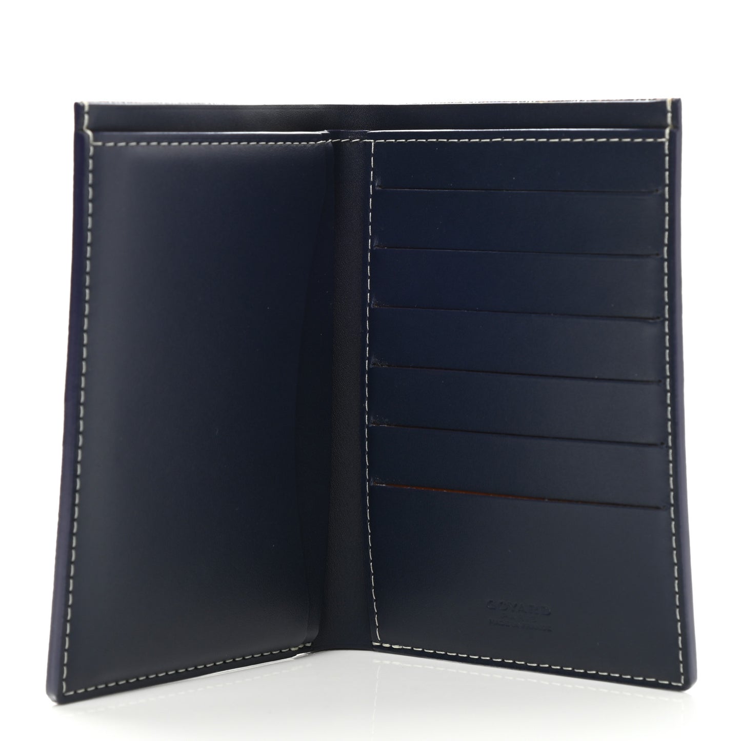 Goyardine Moliere Wallet Navy