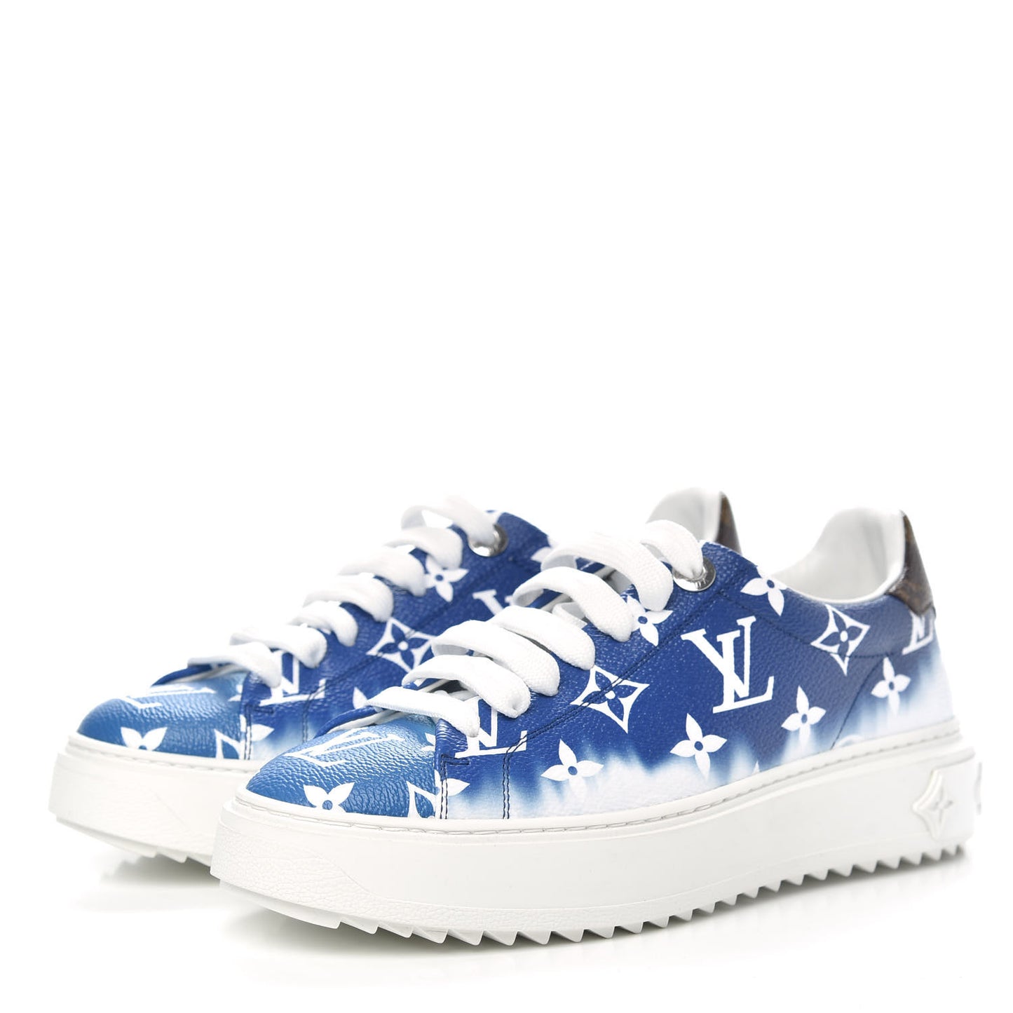 Monogram Escale Time Out Sneakers 36 Blue