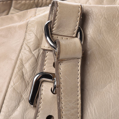 Prada Vitello Shine Tote Ivory 25 of 28