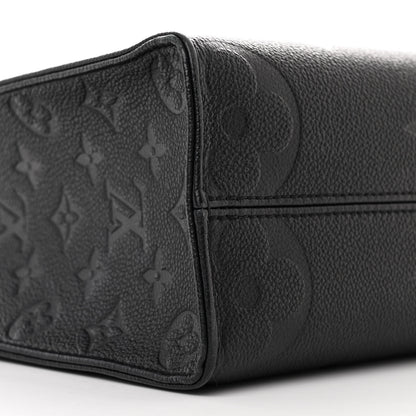 Louis Vuitton Empreinte Monogram Giant Onthego PM Black 8 of 11