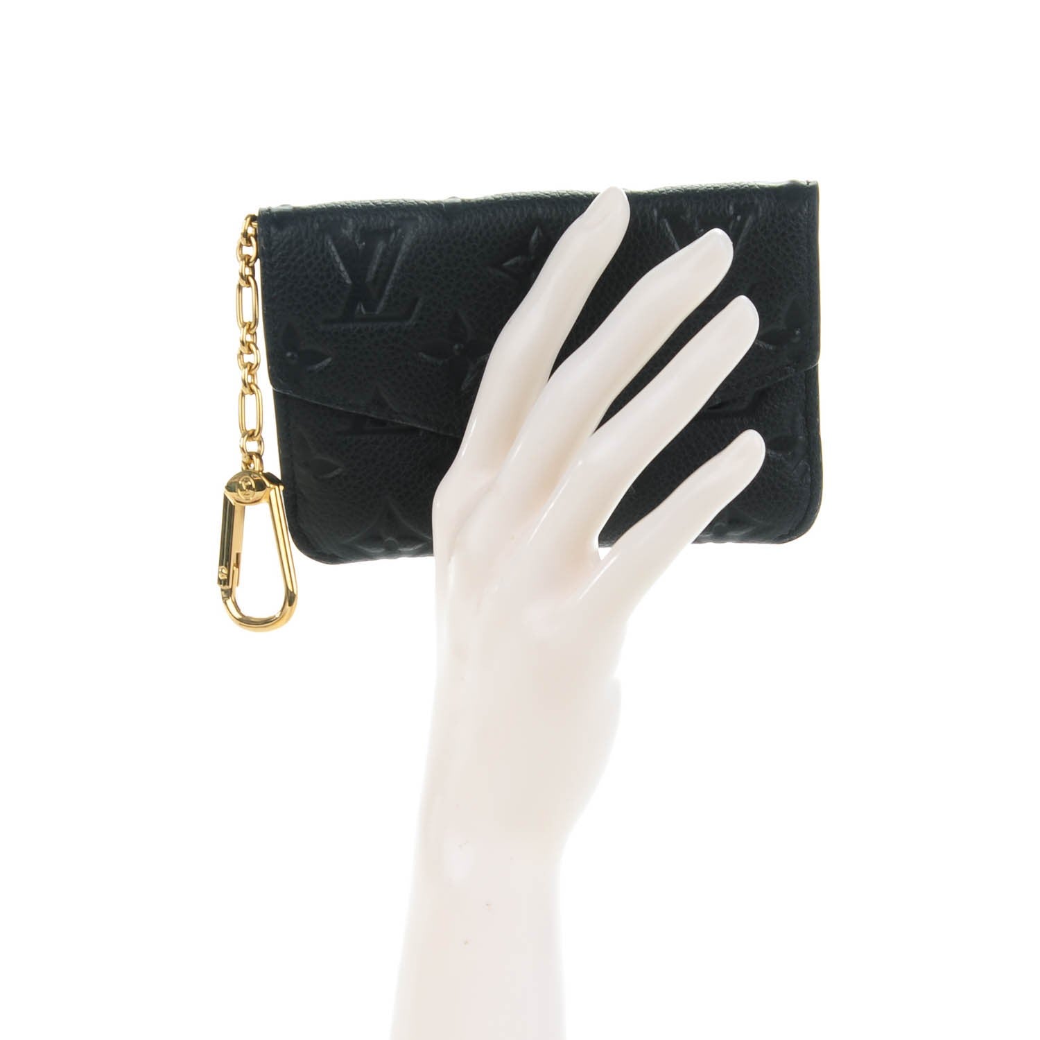 Louis Vuitton Empreinte Key Pouch Black 2 of 7