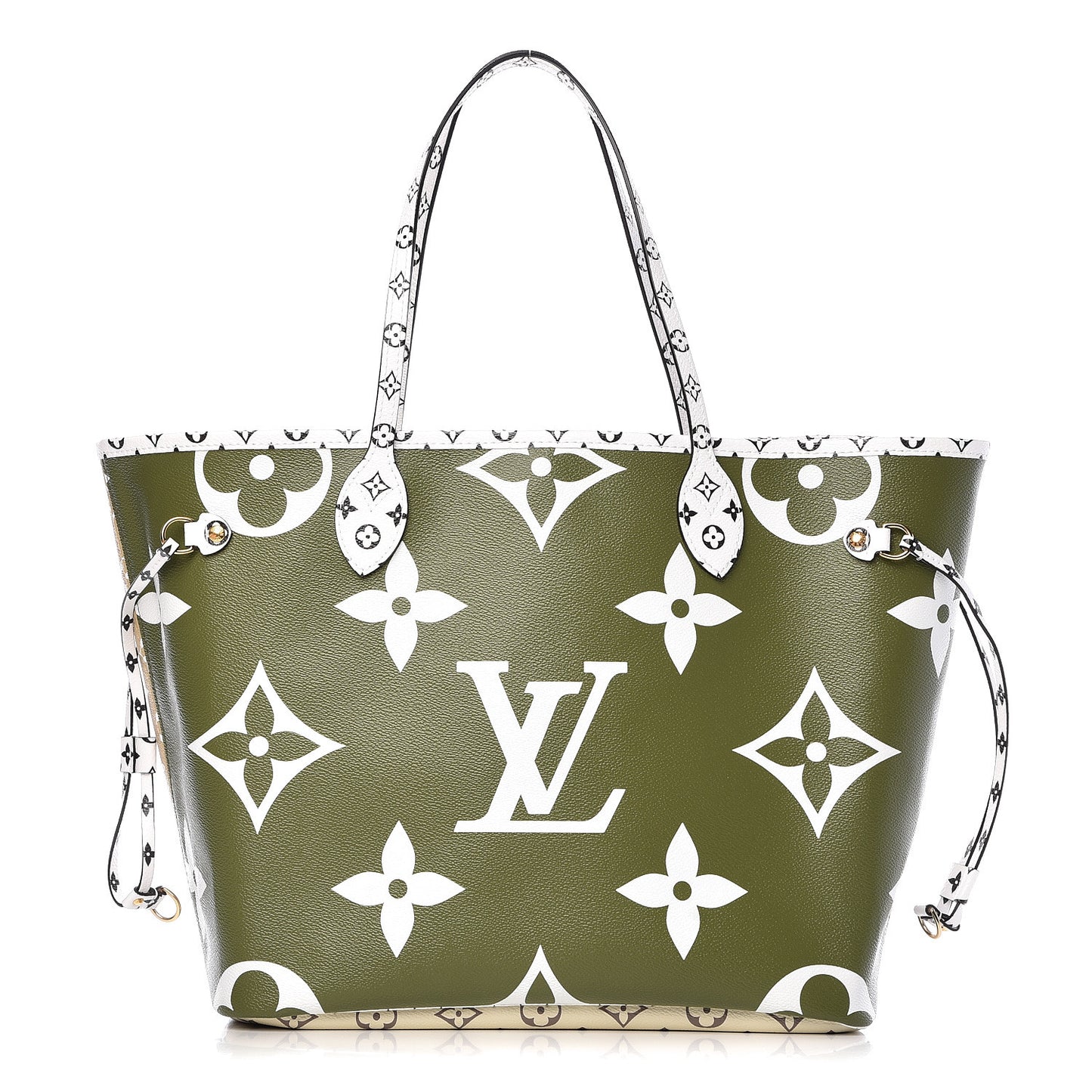 Monogram Giant Neverfull MM Kaki