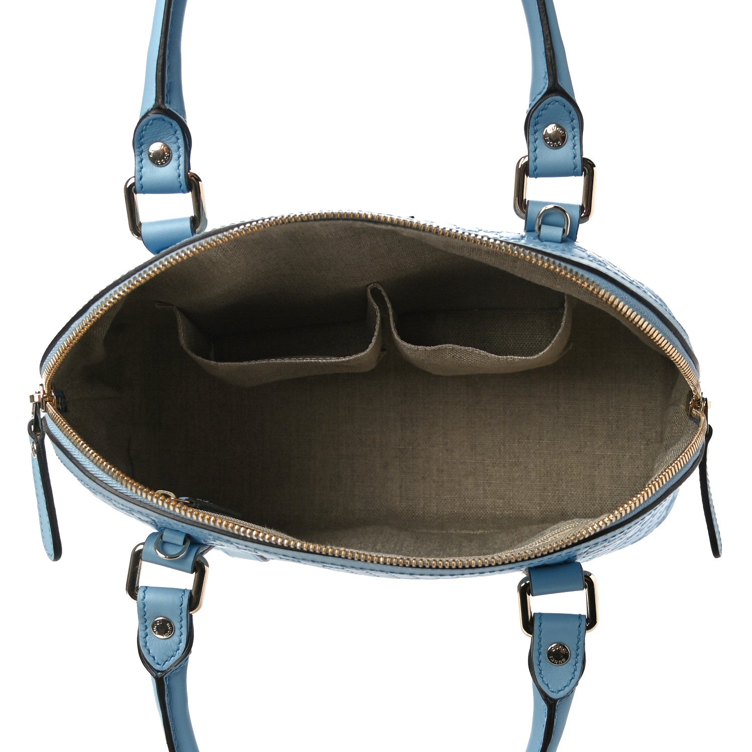 Gucci Microguccissima Medium Dome Bag Mineral Blue 5 of 10