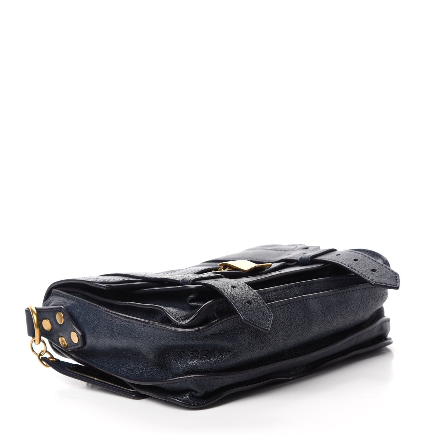 Lambskin PS1 Mini Pouch Messenger Bag Midnight