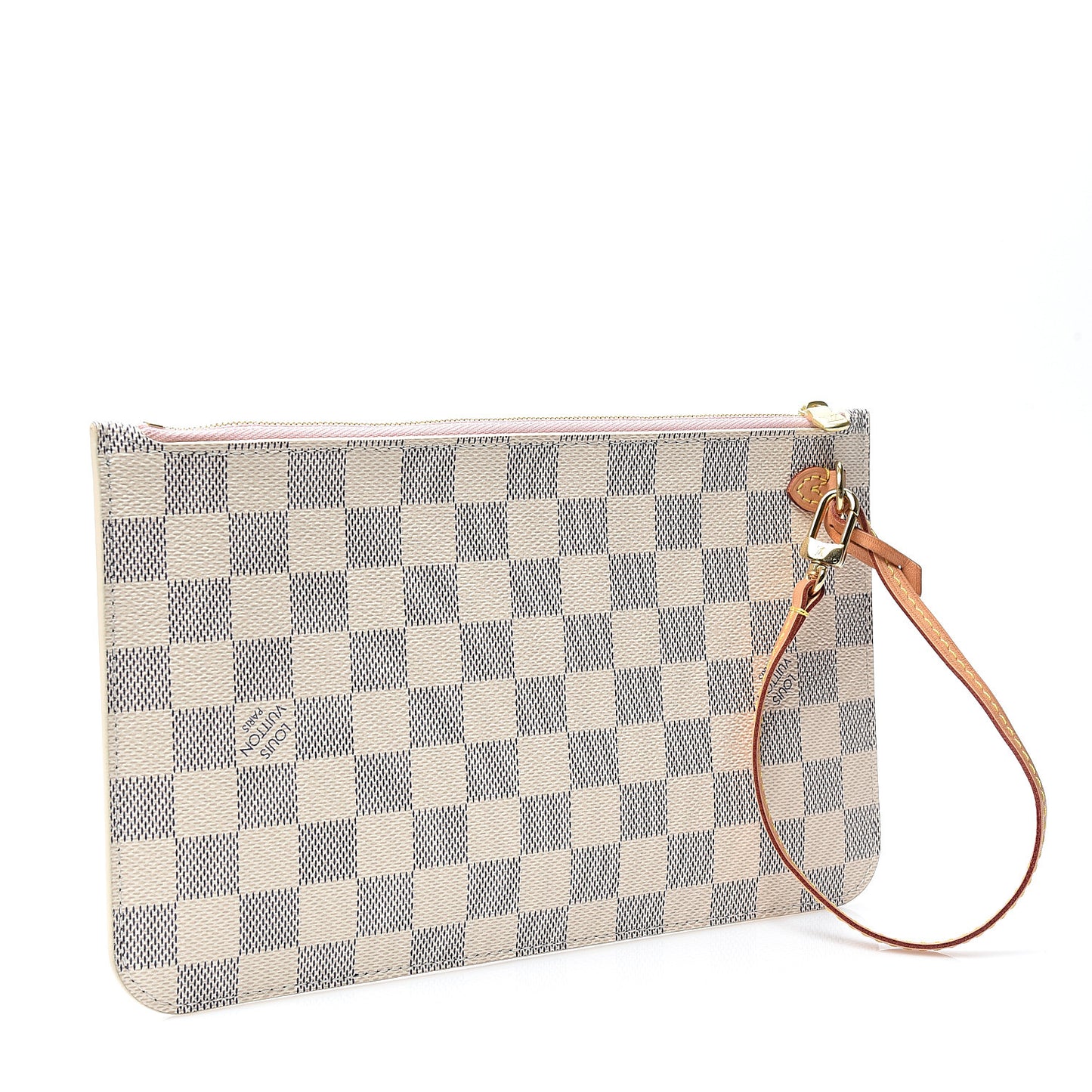Damier Azur Neverfull MM GM Pochette Rose Ballerine