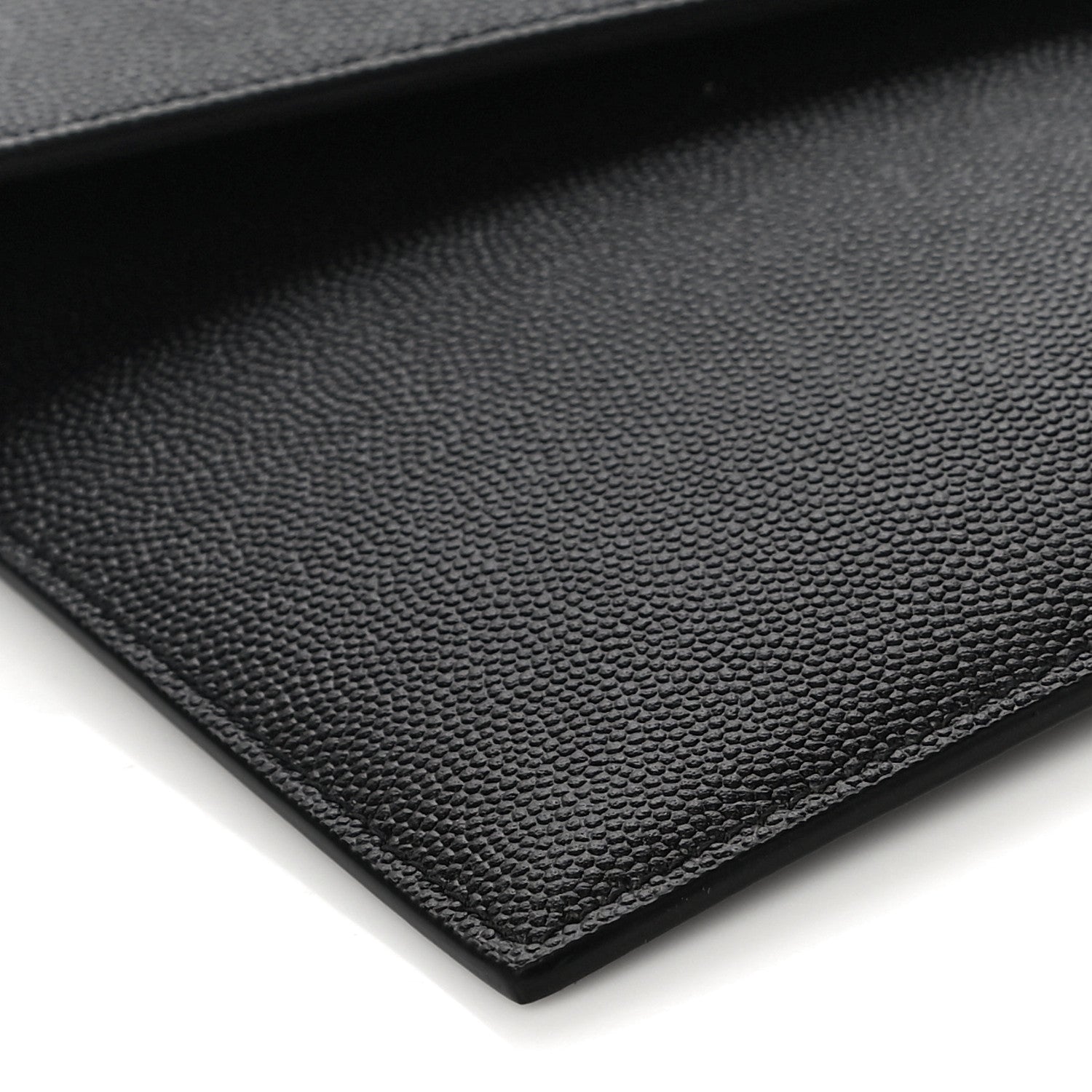 Saint Laurent Grain De Poudre Uptown Pouch Black 8 of 11