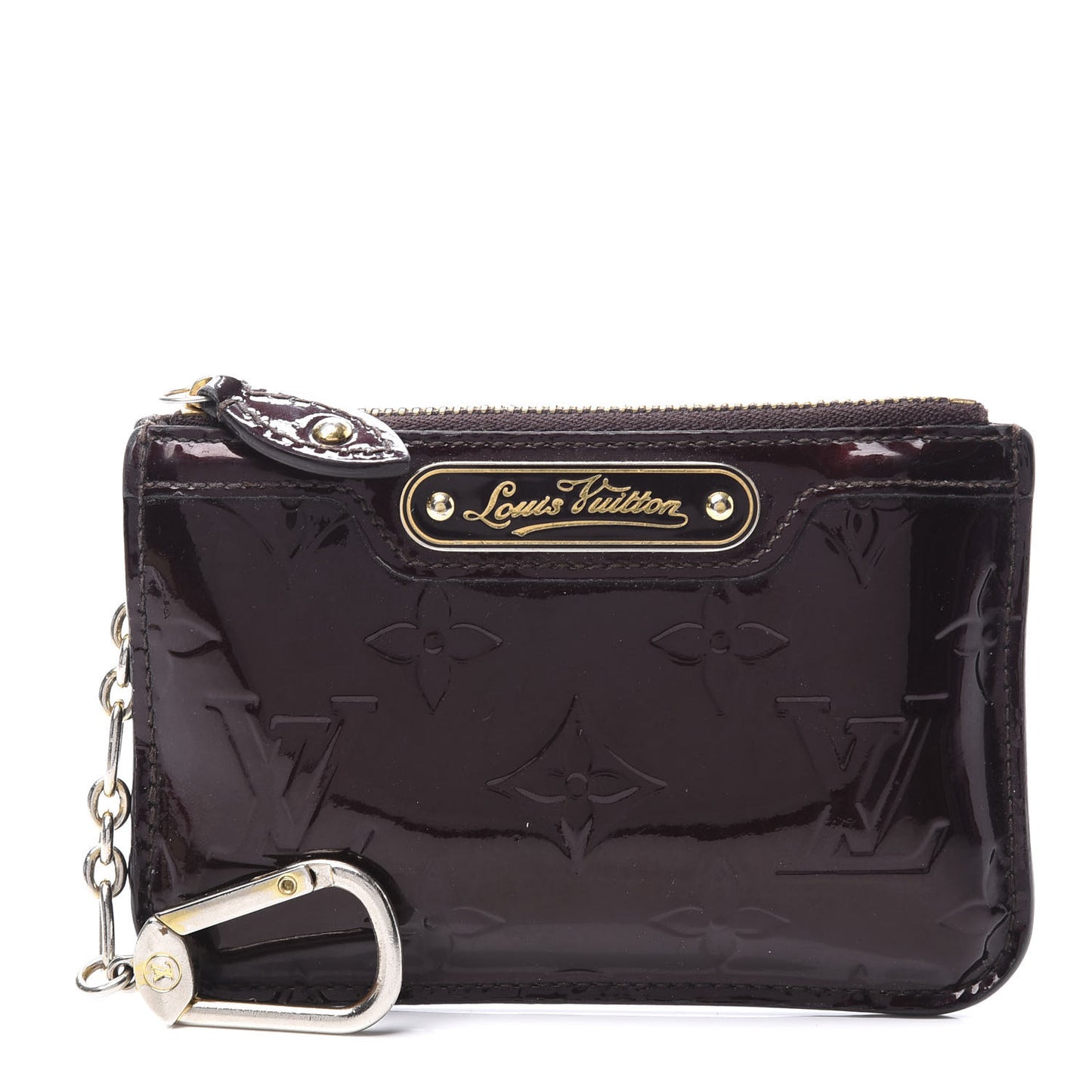 Vernis Key Pouch Amarante