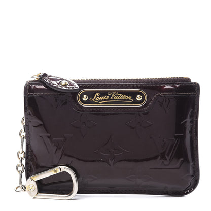 Louis Vuitton Vernis Key Pouch Amarante 1 of 8
