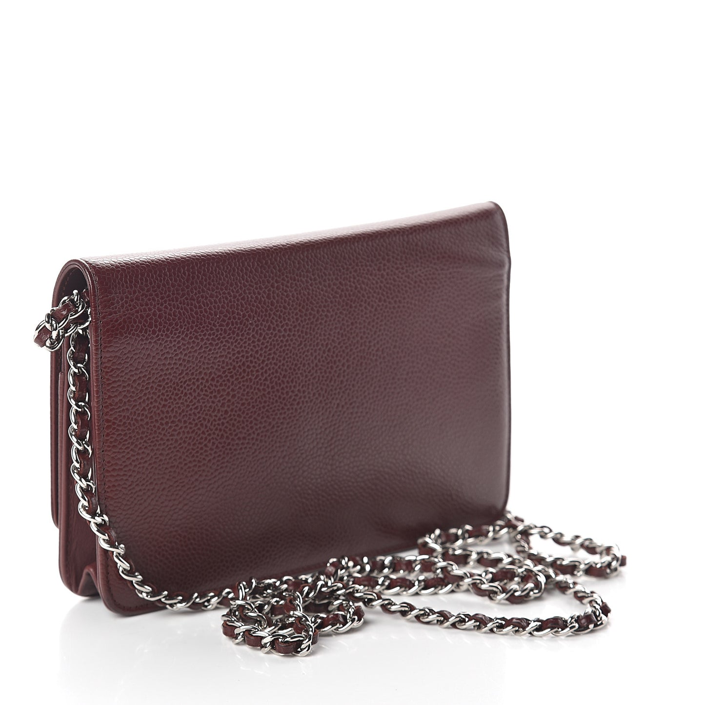 Caviar Timeless CC Wallet on Chain WOC Dark Red