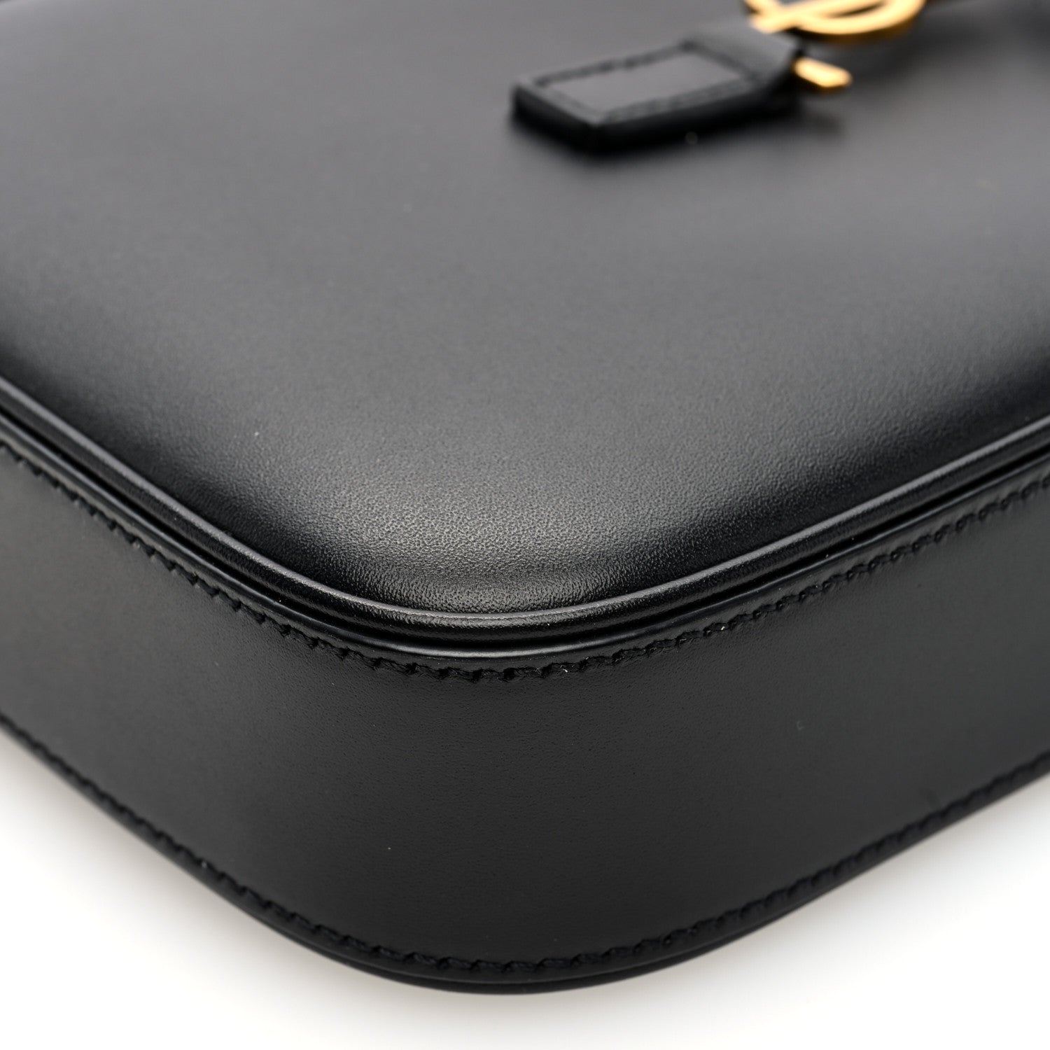 Saint Laurent Smooth Calfskin Mini Le 5 A 7 Vertical Hobo Black 9 of 9