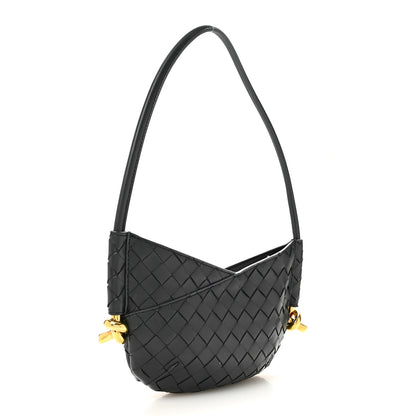 Bottega Veneta Nappa Intrecciato Mini Solstice Shoulder Bag Space 3 of 9