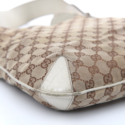 Gucci Monogram Creole Hobo Ivory 8 of 20