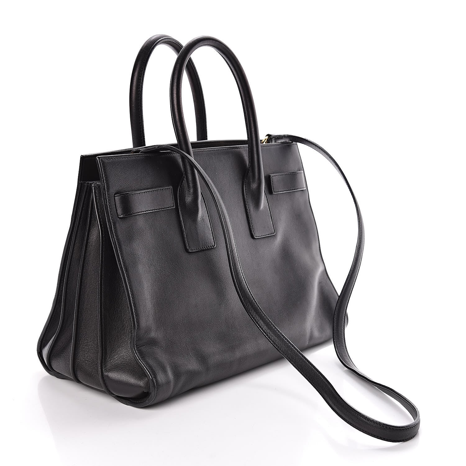 Saint Laurent Calfskin Small Sac De Jour Black 4 of 13