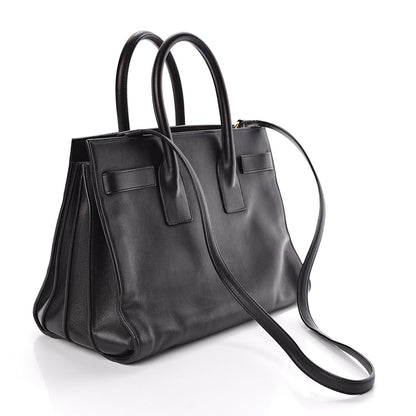 Saint Laurent Calfskin Small Sac De Jour Black 4 of 13