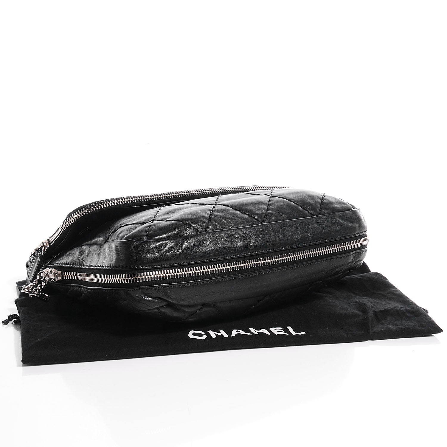 Chanel Calfskin Expandable Flap Black 4 of 7