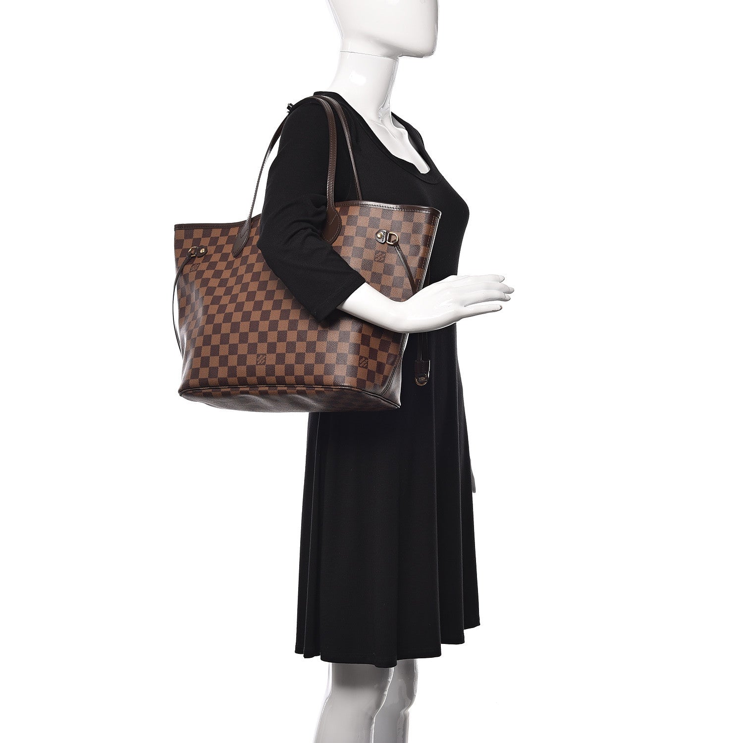 Louis Vuitton Damier Ebene Neo Neverfull MM 2 of 11