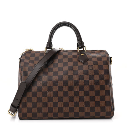 Louis Vuitton Damier Ebene Speedy Bandouliere 30 1 of 9
