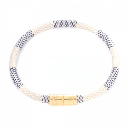 Louis Vuitton Damier Azur Keep It Bracelet 3 of 5
