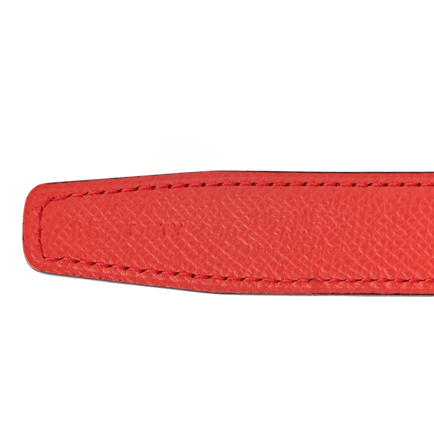Swift Epsom 24mm Belt Strap 85 34 Rouge Casaque Rouge Tomate
