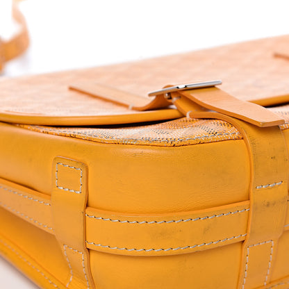Goyard Goyardine Belvedere MM Messenger Bag Yellow 10 of 21