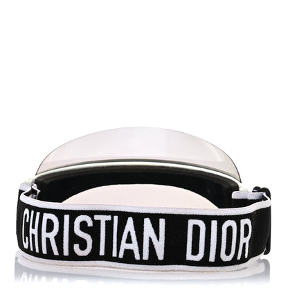 Christian Dior Mirrored DiorClub1 Sun Visor Silver 6 of 11
