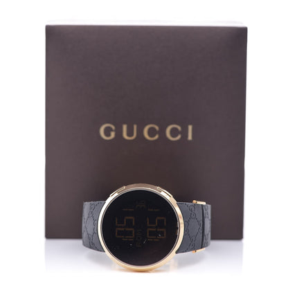 Gucci Stainless Steel Rubber 45mm Digital I-Gucci Watch Black 9 of 9
