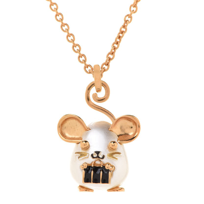 Louis Vuitton Vuittonite Rat Necklace Gold 4 of 9