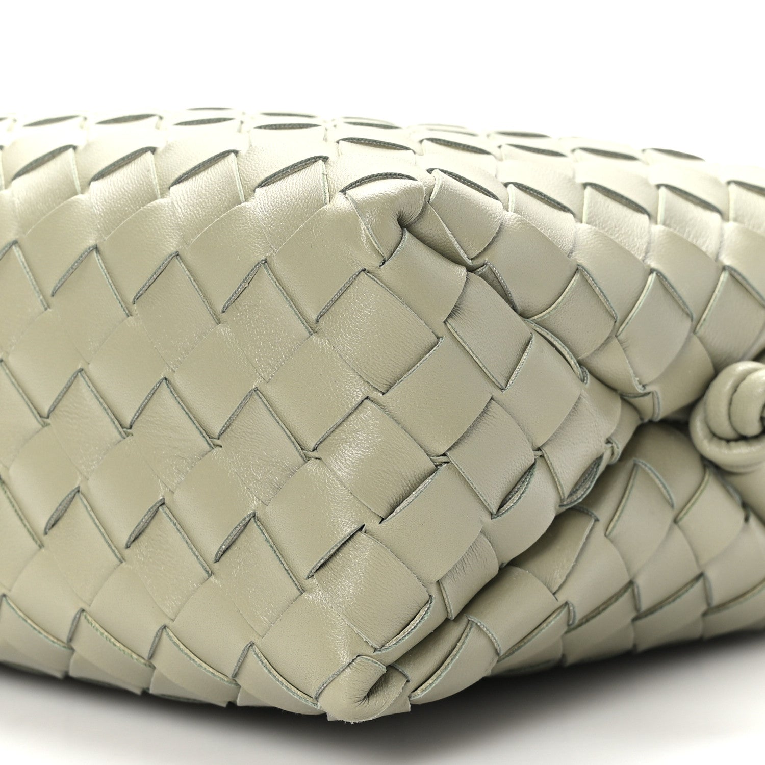 Bottega Veneta Nappa Intrecciato Small Loop Camera Bag Travertine 8 of 8