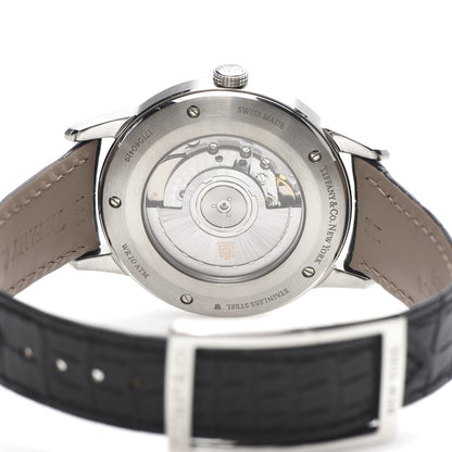 Tiffany Stainless Steel Alligator 40mm CT60 3-Hand Automatic Watch 5 of 7