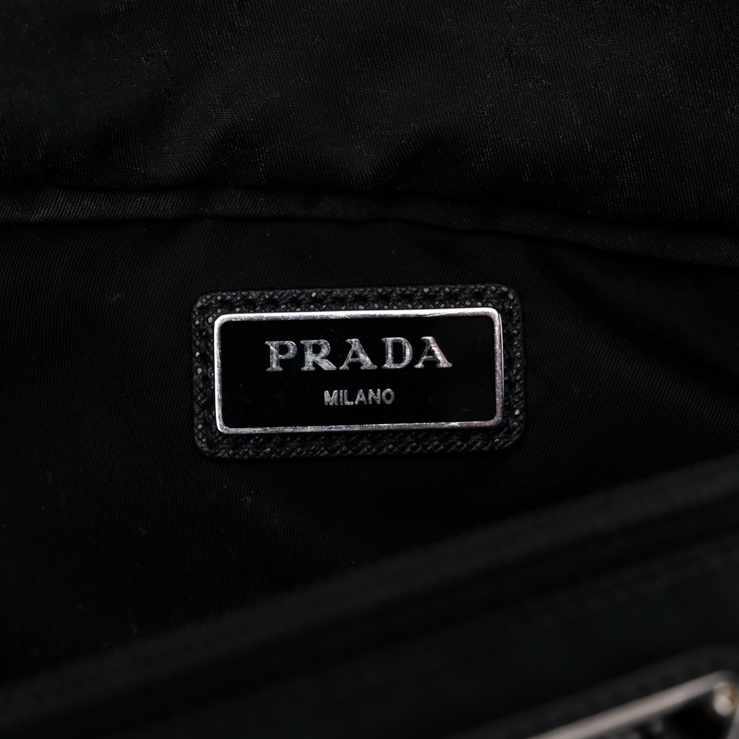 Tessuto Nylon Montagna Belt Bag Black