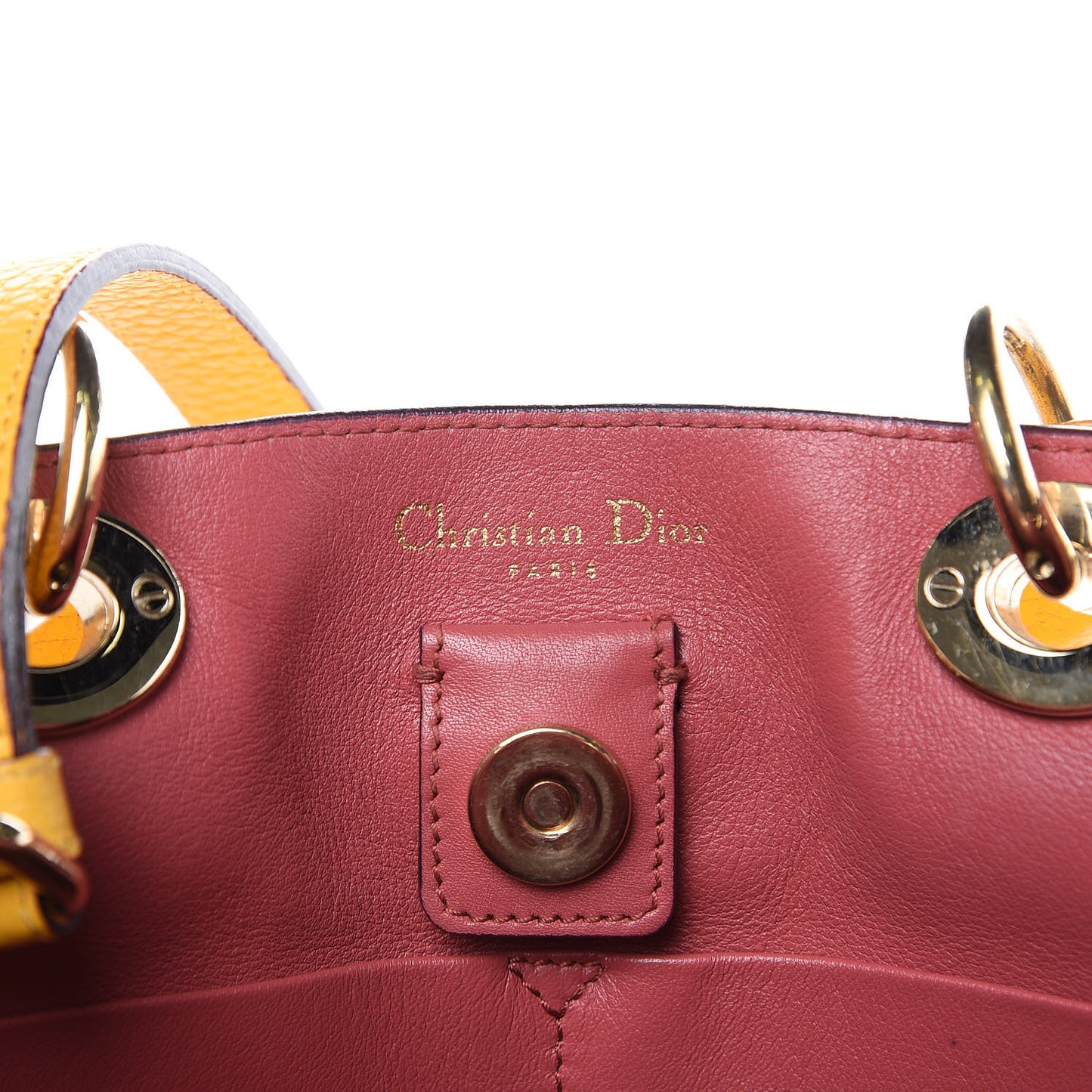 Calfskin Medium Diorissimo Tote Tournesol