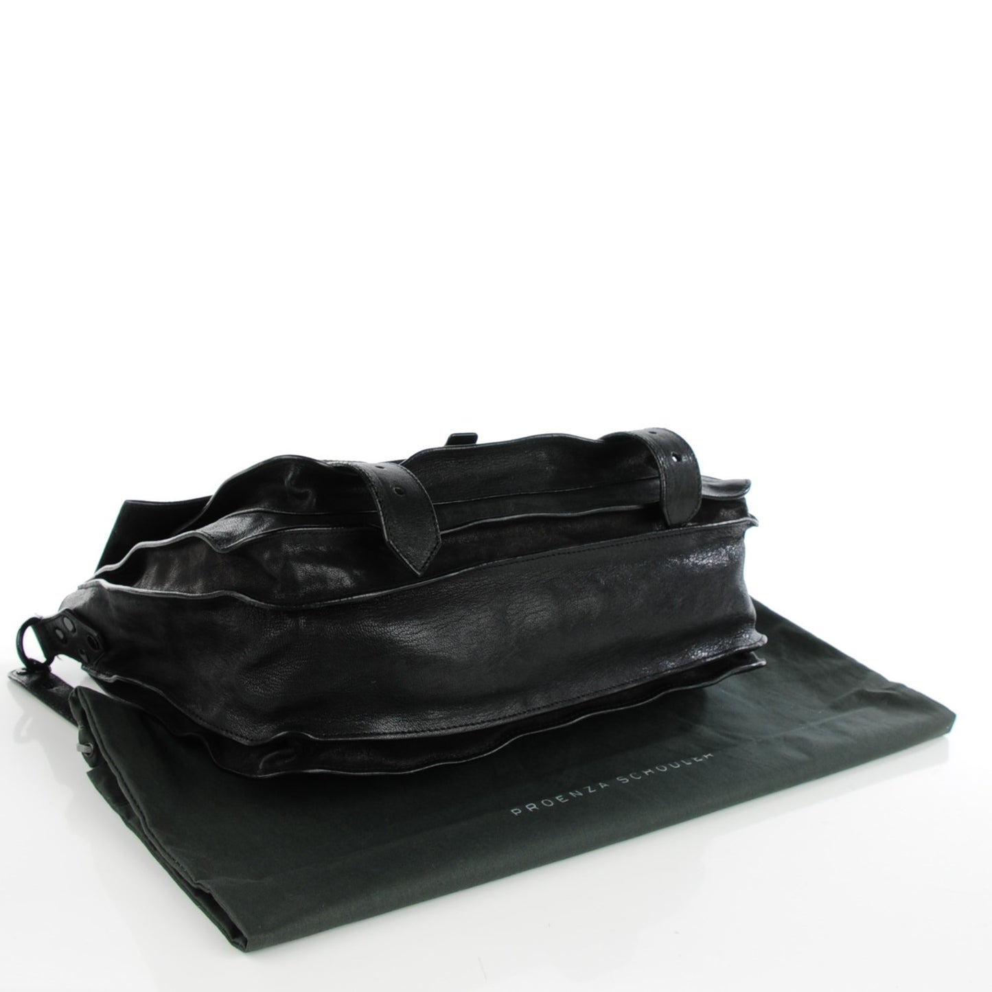 Lambskin Medium PS1 Satchel Black