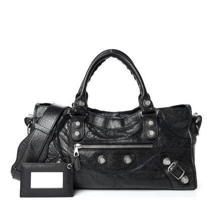 Balenciaga Agneau Giant 21 Silver Hardware Part Time Black 1 of 19